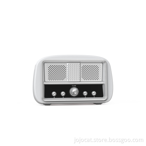 Small Portable Retro Radio with Bluetooth